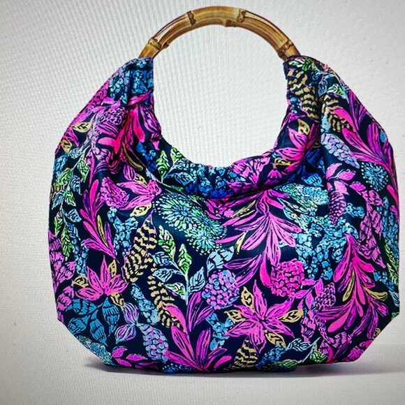 Lilly Pulitzer Floral Mini Bag - Pink, Blue, Yellow - Picture 1 of 3